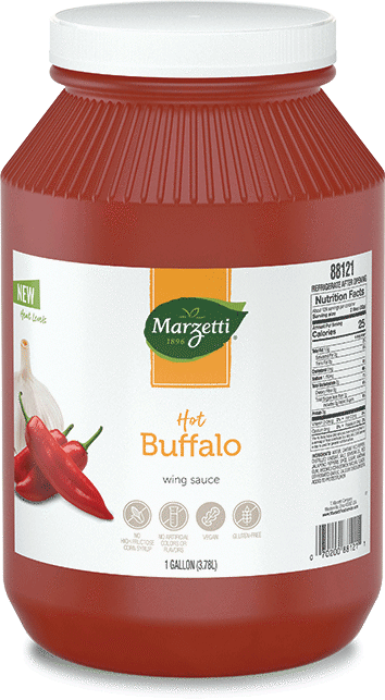 1 Gallon Hot Buffalo Sauce Container