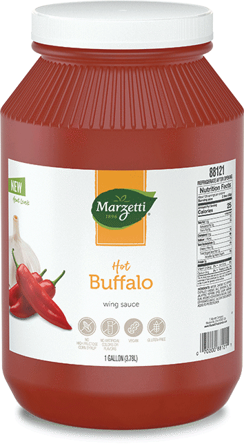 1 Gallon Hot Buffalo Sauce Container
