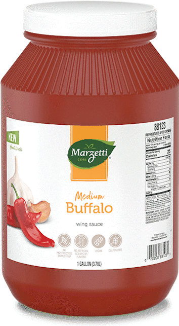 1 Gallon Medium Buffalo Sauce Container