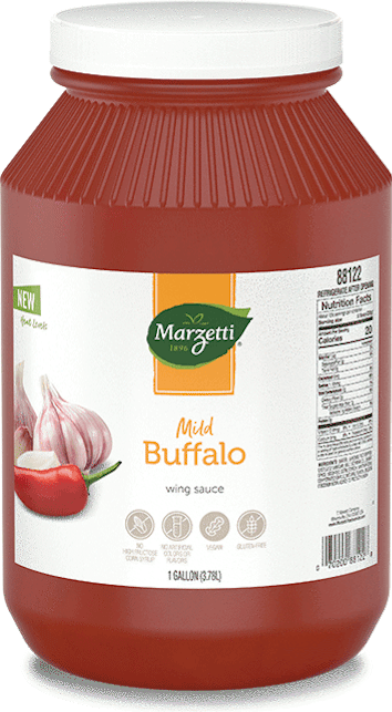 1 Gallon Mild Buffalo Sauce Container