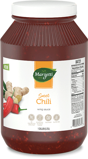 1 Gallon Sweet Chili Sauce Container